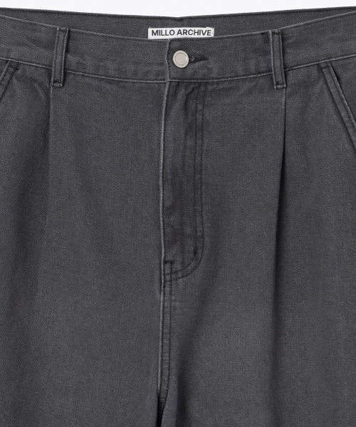 Millo Archive（ミロ アーカイブ）の「ドラフトインデックス デニムパンツ [チャコールグレー]（デニムパンツ・メンズ・その他・MEDIUM/LARGE/X-LARGE）」の2枚目の写真