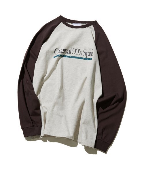 1993STUDIO(1993スタジオ)の「オリジナルラグランロングスリーブ_オートベージュ(Tシャツ/カットソー・レディース・その他・FREE)」の8枚目の写真
