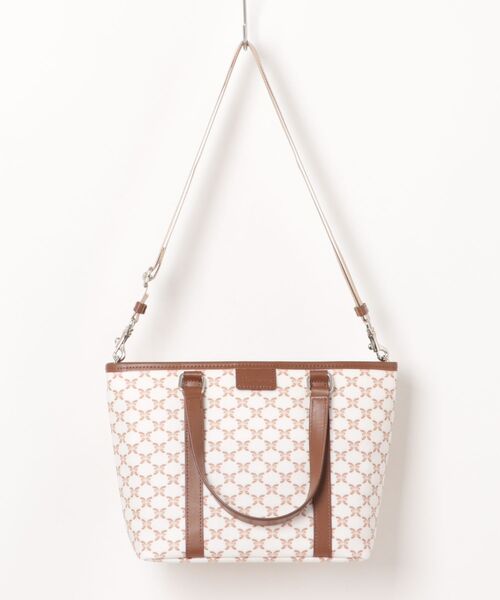 U by Ungaro（ユーバイウンガロ）の「U by ungaro(ユーバイウンガロ)　ラクレシア　2WAYトート（トートバッグ・レディース・ブラック/ブルー/ブラウン・FREE）」の2枚目の写真
