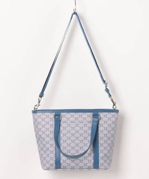 U by Ungaro（ユーバイウンガロ）の「U by ungaro(ユーバイウンガロ)　ラクレシア　2WAYトート（トートバッグ・レディース・ブラック/ブルー/ブラウン・FREE）」の4枚目の写真