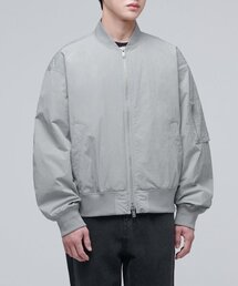 MUSINSA STANDARD（ムシンサスタンダード）の「CRINKLED OVERSIZED MA-1 BOMBER JACKET [LIGHT GRAY]（MA-1）」