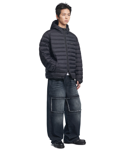 NOMANUAL(NOMANUAL)の「TUNDRA LIGHT DUCK DOWN - BLACK(ダウンジャケット/コート・レディース・その他・LARGE/X-LARGE/SMALL/MEDIUM)」の4枚目の写真