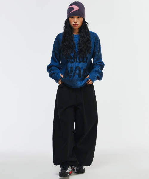 SCALLYWAG（スカリーワグ）の「コットンスイングバルーンフィットパンツ[ブラック]（その他パンツ・レディース・その他・SMALL/MEDIUM/LARGE/X-LARGE）」の10枚目の写真