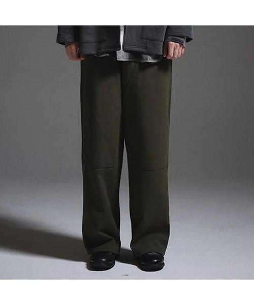 XERO（ゼロ）の「Double Knee Over Sweat Pants [4 Colors]（スウェットパンツ・メンズ・グレー/カーキ/ブラック/ホワイト・MEDIUM/LARGE）」の4枚目の写真