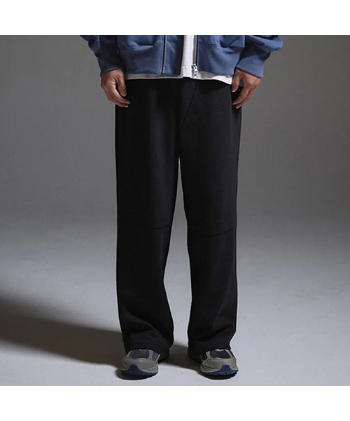 XERO（ゼロ）の「Double Knee Over Sweat Pants [4 Colors]（スウェットパンツ・メンズ・グレー/カーキ/ブラック/ホワイト・MEDIUM/LARGE）」の2枚目の写真