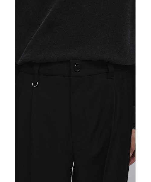 STYLEMIXER(スタイルミキサー)の「タックイージートラウザー(その他パンツ・メンズ・ブラック/ライトブラウン/グレー・MEDIUM/LARGE)」の12枚目の写真