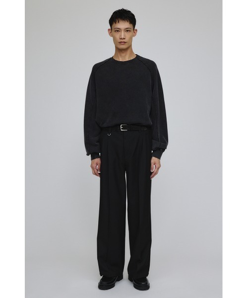 STYLEMIXER(スタイルミキサー)の「タックイージートラウザー(その他パンツ・メンズ・ブラック/ライトブラウン/グレー・MEDIUM/LARGE)」の4枚目の写真