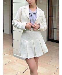 RESEXXY | ツイードクロップドジャケット【セットアップ着用可能】(その他アウター)