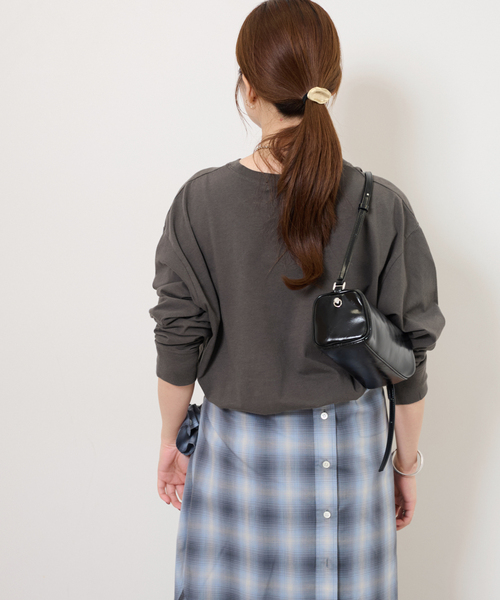 JOURNAL STANDARD relume（ジャーナルスタンダード　レリューム）の「《追加》別注【GOOD ROCK SPEED】LIFE PC フォトT（Tシャツ/カットソー・レディース・チャコールグレー/ホワイト系その他/ホワイト・FREE）」の10枚目の写真