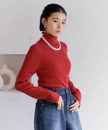 BAYFLOW 赤 BAYFLOW 赤 BAYFLOW｜ベイフローのトップス（レッド/赤色系）通販