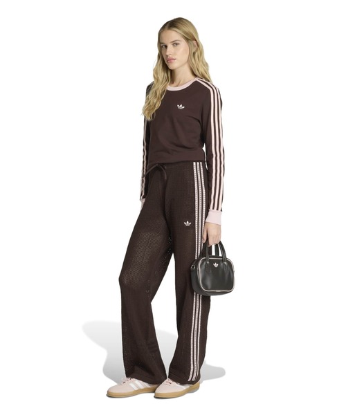 adidas(アディダス)の「adidas KNITTED CROCHET FIREBIRD TRACKPANTS / アディダス ニット クロッシュ ファイヤーバード トラックパンツ(その他パンツ・レディース・ブラウン・L/M/S)」の20枚目の写真