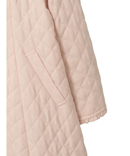 PINK HOUSE ピンクハウス　ピコフリルフード付きウールコート PINK HOUSE ピンクハウス ピコフリルコート フード付き ピンクハウスの