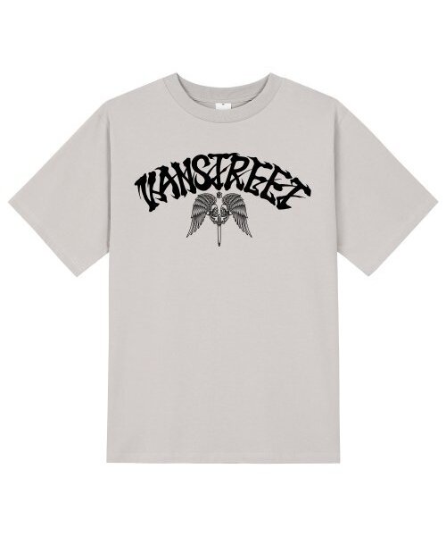 KAN6312(カン6312)の「KTC0167 レタリングラウンドテーブルの騎士 半袖Tシャツ - ベージュ(Tシャツ/カットソー・メンズ・その他・SMALL/MEDIUM/LARGE/X-LARGE)」の1枚目の写真