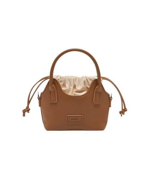 mur(ミュール)の「Maree Bag mini (8color)(メッセンジャーバッグ・レディース・ブラック/ダークブラウン/ブラウン/シルバー/イエロー/アイボリー/Cream/バーガンディー・FREE)」の4枚目の写真
