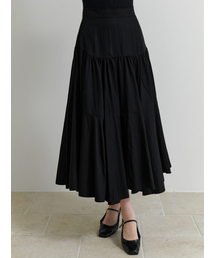 Vanilla shirring skrit (black)