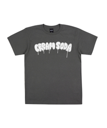 シーアルエスディーエル バルーンロゴグラフィック 半袖Tシャツ チャコール