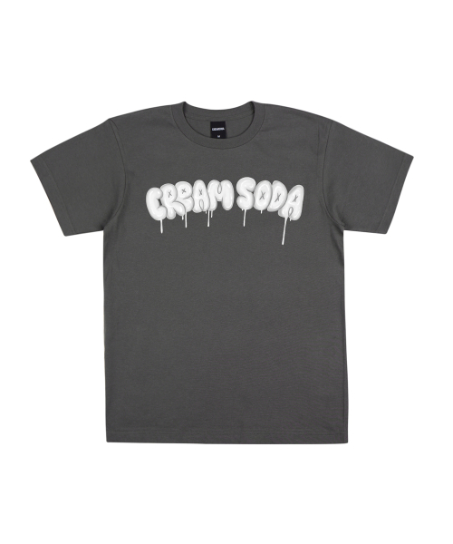 CREAM SODA LAB(クリームソーダラボ)の「シーアルエスディーエル バルーンロゴグラフィック 半袖Tシャツ チャコール(Tシャツ/カットソー・レディース・その他・LARGE/MEDIUM/X-LARGE/XX-LARGE)」の1枚目の写真