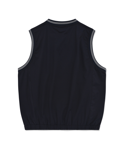 PHYSICAL DEPARTMENT（フィジカル デパートメント）の「P-ACTIVE ナイロンベスト ヴィンテージネイビー（ベスト・レディース・その他・LARGE/MEDIUM/X-LARGE）」の2枚目の写真