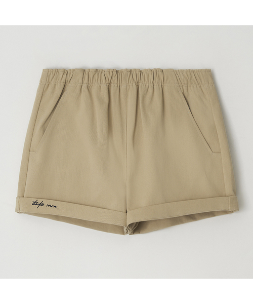 RMRN(アルエームアルエヌ)の「R OXFORD HALF PANTS(その他パンツ・レディース・スカイブルー/ベージュ/ネイビー/クリーム・1/2)」の2枚目の写真