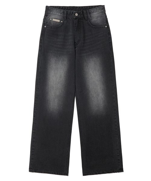 DECET（デケト）の「[CALIK DENIM]Mid Rise Wide Jeans DCPT027PBlackB（デニムパンツ・レディース・その他・34/26/28/30/32）」の7枚目の写真