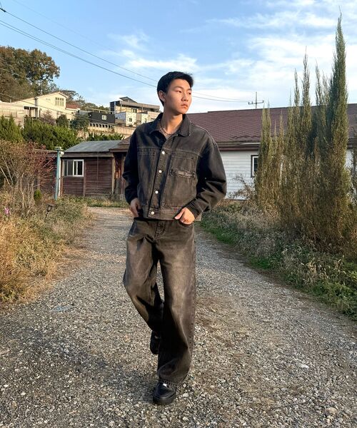 DECET（デケト）の「[CALIK DENIM]Mid Rise Wide Jeans DCPT027PBlackB（デニムパンツ・レディース・その他・34/26/28/30/32）」の17枚目の写真