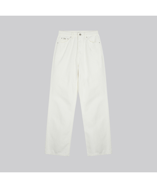 FRIVER07(フリバー07)の「Straight denim pants FRSP02DP03_White(デニムパンツ・レディース・ホワイト・SMALL/MEDIUM)」の1枚目の写真