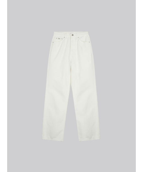 FRIVER07(フリバー07)の「Straight denim pants FRSP02DP03_White(デニムパンツ・レディース・ホワイト・SMALL/MEDIUM)」の2枚目の写真