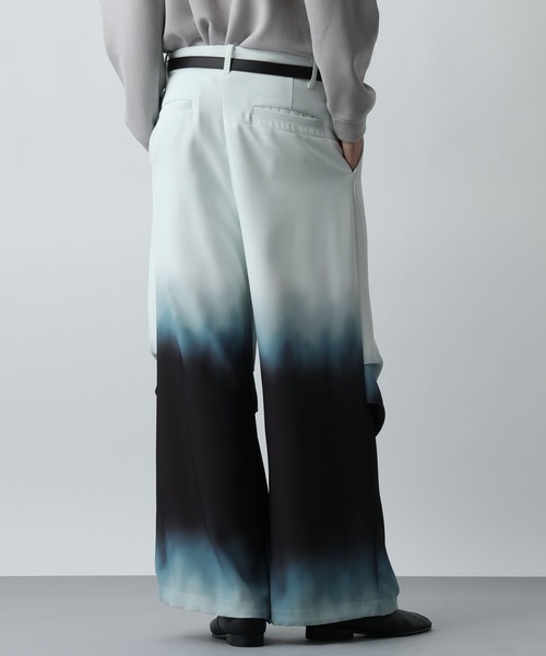 HARE（ハレ）の「グラデーションワイドパンツ(HARE)（その他パンツ・メンズ・グリーン系その他/ブラック系その他・FREE）」の21枚目の写真