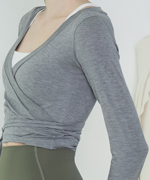 DEVIWEAR(デヴィウェア)の「バレエストラップカーディガン DEVI-T0048-グレー(カーディガン/ボレロ・レディース・その他・FREE)」の3枚目の写真