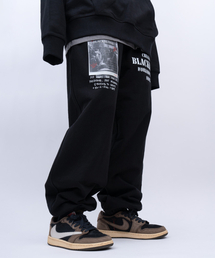 BLACK BLOND（ブラック ブロンド）の「ビビディノシンパシースウェットパンツ（ブラック）（スウェットパンツ）」
