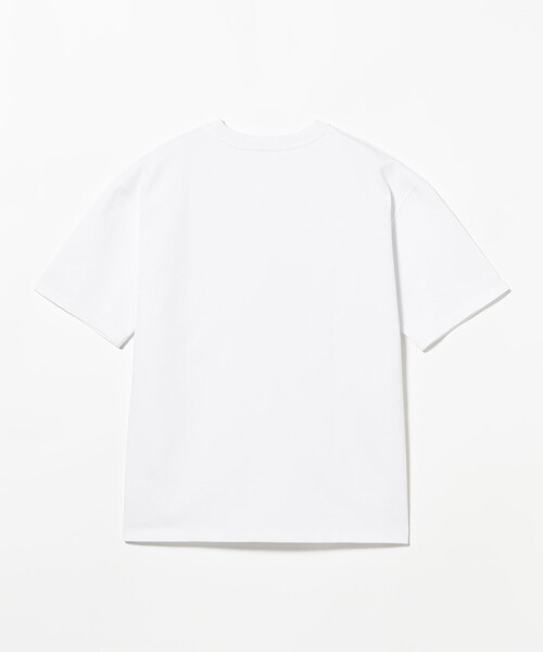 BEAMS F(ビームスエフ)の「Brooks Brothers / ヘビーウェイト Tシャツ(Tシャツ/カットソー・メンズ・ホワイト/ネイビー・MEDIUM/SMALL/LARGE)」の5枚目の写真