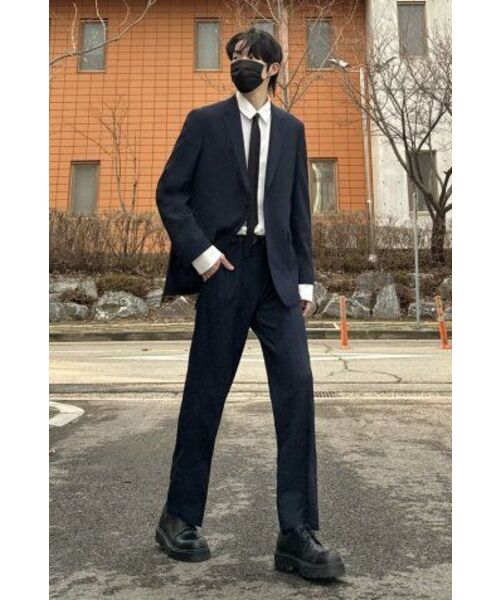 NONBLANK(ノンブランク)の「W11 セミオーバーフィットブレザー_DARK NAVY(テーラードジャケット・メンズ・その他・MEDIUM/LARGE/X-LARGE/XX-LARGE)」の9枚目の写真
