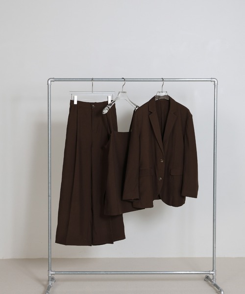 select MOCA(セレクトモカ)の「サイドスリットチュニックキャミソール(キャミソール・レディース・ベージュ/ブラウン/ブラック・FREE)」の18枚目の写真