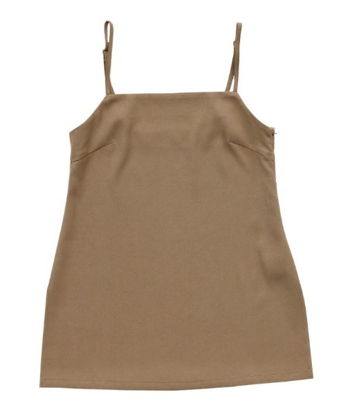 select MOCA(セレクトモカ)の「サイドスリットチュニックキャミソール(キャミソール・レディース・ベージュ/ブラウン/ブラック・FREE)」の19枚目の写真