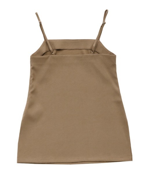 select MOCA(セレクトモカ)の「サイドスリットチュニックキャミソール(キャミソール・レディース・ベージュ/ブラウン/ブラック・FREE)」の22枚目の写真
