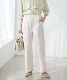 Honeys（ハニーズ）の「【美ージー・ストレッチ・マシンウォッシャブル・イージーケア】美ージーストレート（股下６６ｃｍ）（スラックス）」