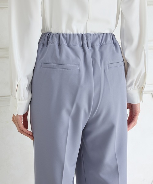 Honeys（ハニーズ）の「【美ージー・ストレッチ・マシンウォッシャブル・イージーケア】美ージーストレート（股下６６ｃｍ）（スラックス・レディース・ネイビー/ベージュ/ライトグレー系2/ブラック/グレイッシュブルー/ライトグレー系1・3L/L/LL/M/S）」の21枚目の写真