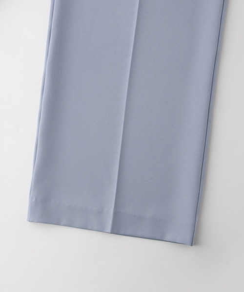 Honeys（ハニーズ）の「【美ージー・ストレッチ・マシンウォッシャブル・イージーケア】美ージーストレート（股下６６ｃｍ）（スラックス・レディース・ネイビー/ベージュ/ライトグレー系2/ブラック/グレイッシュブルー/ライトグレー系1・3L/L/LL/M/S）」の7枚目の写真