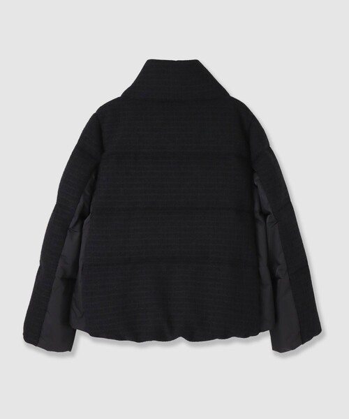 ANAYI（アナイ）の「ラティスツイードダウンコート（ダウンジャケット/コート・レディース・オフホワイト/ブラック・36/38）」の4枚目の写真