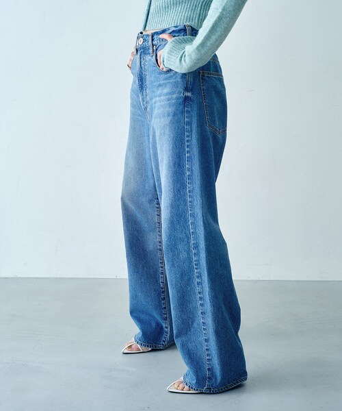 CODE A（コードエー）の「【Re】NEEDBY heritage｜KOH（デニムパンツ・レディース・ブルー系その他・23/24/25/22/26）」の6枚目の写真