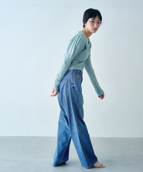CODE A（コードエー）の「【Re】NEEDBY heritage｜KOH（デニムパンツ・レディース・ブルー系その他・23/24/25/22/26）」の7枚目の写真