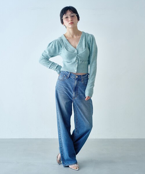 CODE A（コードエー）の「【Re】NEEDBY heritage｜KOH（デニムパンツ・レディース・ブルー系その他・23/24/25/22/26）」の8枚目の写真