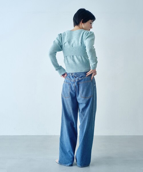 CODE A（コードエー）の「【Re】NEEDBY heritage｜KOH（デニムパンツ・レディース・ブルー系その他・23/24/25/22/26）」の9枚目の写真