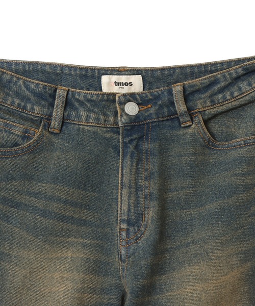 atmos pink（アトモスピンク）の「atmos pink Flare Denim Pants / アトモス ピンク フレア デニム パンツ（その他パンツ・レディース・ピンク/ブルー・S/M）」の8枚目の写真