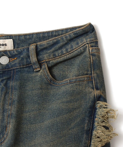 atmos pink（アトモスピンク）の「atmos pink Flare Denim Pants / アトモス ピンク フレア デニム パンツ（その他パンツ・レディース・ピンク/ブルー・S/M）」の9枚目の写真