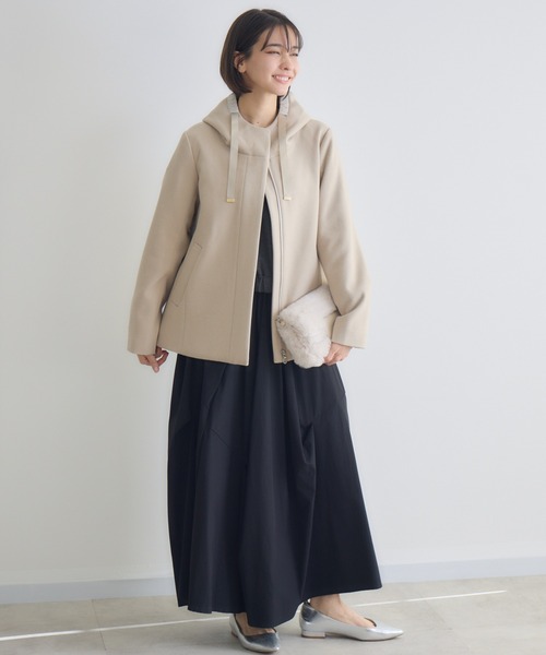 KATHARINE ROSS（キャサリンロス）の「【KATHARINE ROSS】タフタウーレットジャケット（その他アウター・レディース・グレー/ベージュ/ネイビー・MEDIUM）」の11枚目の写真