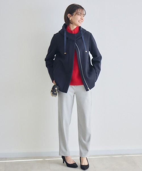 KATHARINE ROSS（キャサリンロス）の「【KATHARINE ROSS】タフタウーレットジャケット（その他アウター・レディース・グレー/ベージュ/ネイビー・MEDIUM）」の20枚目の写真