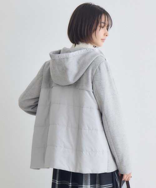 KATHARINE ROSS（キャサリンロス）の「【KATHARINE ROSS】タフタウーレットジャケット（その他アウター・レディース・グレー/ベージュ/ネイビー・MEDIUM）」の9枚目の写真