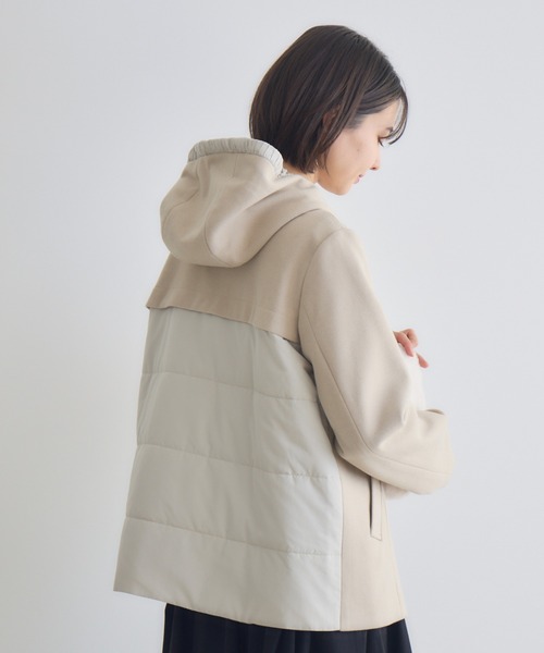 KATHARINE ROSS（キャサリンロス）の「【KATHARINE ROSS】タフタウーレットジャケット（その他アウター・レディース・グレー/ベージュ/ネイビー・MEDIUM）」の15枚目の写真
