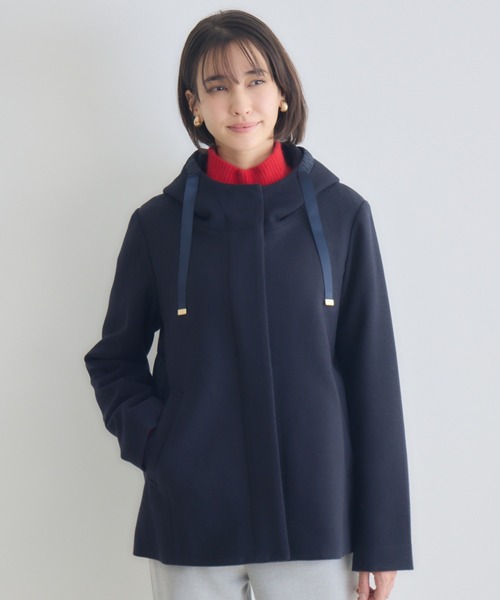 KATHARINE ROSS（キャサリンロス）の「【KATHARINE ROSS】タフタウーレットジャケット（その他アウター・レディース・グレー/ベージュ/ネイビー・MEDIUM）」の21枚目の写真